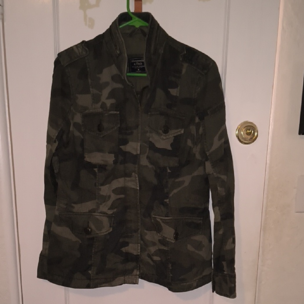 Abercrombie & Fitch | Camouflage Military Jacket